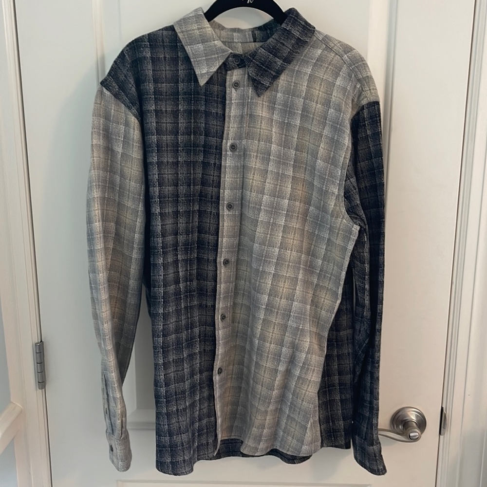 Zara Relaxed Fit Multi-Colored Flannel Shirt